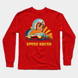 Speed Racer Retro Design Long Sleeve T-Shirt